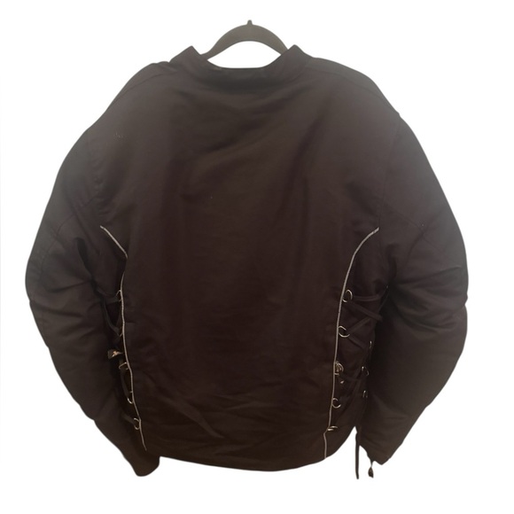 Xelement Women’s Motorcycle Advanced Gear Jacket Coat Zip Out Black SZ 2XL EUC - Picture 7 of 16